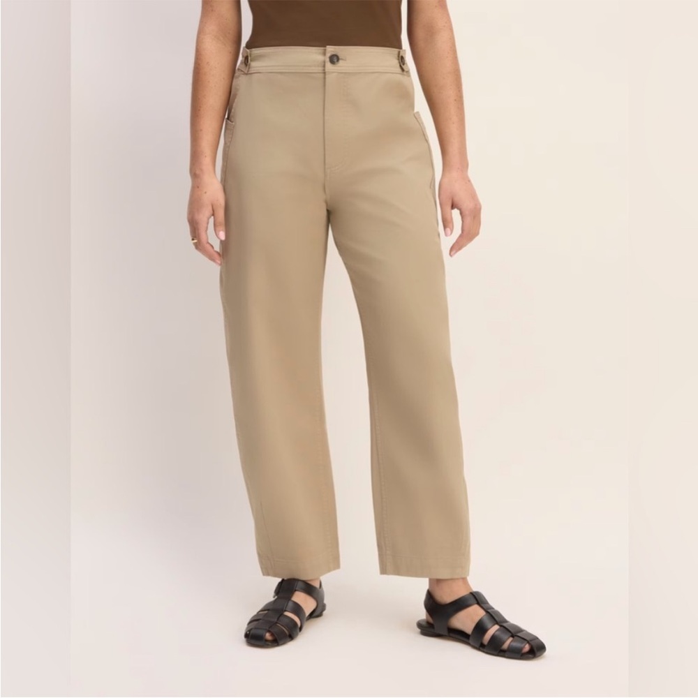 Everlane The Barrell Pant in Trench